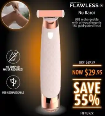Shaver Shop Nu Razor offer
