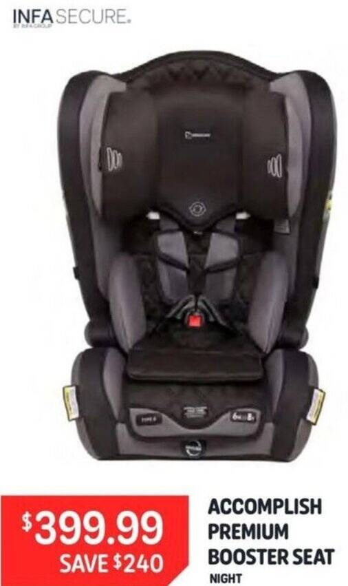 Baby Kingdom ACCOMPLISH PREMIUM BOOSTER SEAT offer