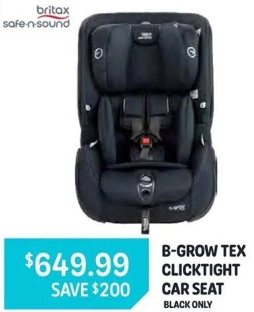 Baby Kingdom B-GROW TEX CLICKTIGHT CAR SEAT offer