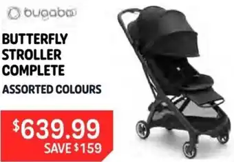 BUTTERFLY STROLLER COMPLETE