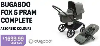 BUGABOO FOX 5 PRAM COMPLETE