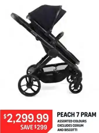 Baby Kingdom PEACH 7 PRAM offer