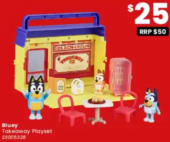 Bluey Takeaway Playset