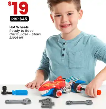 Toymate Hot Wheels Ready to Race Car Builder - Shark offer