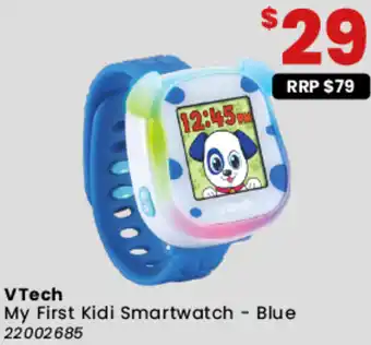 Toymate VTech My First Kidi Smartwatch - Blue offer