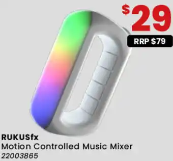 Motion Controlled Music Mixer