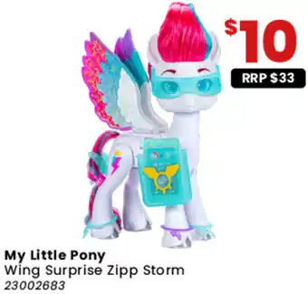 Toymate My Little Pony Wing Surprise Zipp Storm offer