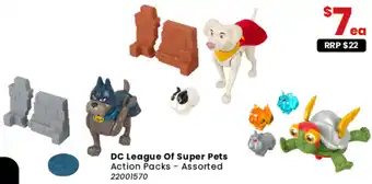 Toymate DC League Of Super Pets Action Packs offer