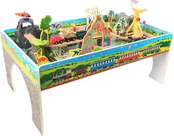 Toymate Wonder co 80 piece dino train set with table offer
