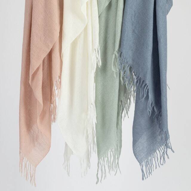 Pillow Talk Imitation mohair throw by habitat offer