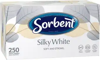 IGA Sorbent silky white tissues 250 pack offer