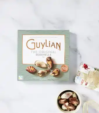 Coles Guylian chocolate seashells 250g offer