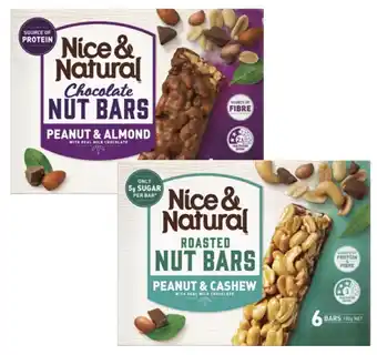 Coles Nice & natural nut bar 180g-192g offer