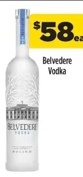 Liquorland Belverde Vodka offer