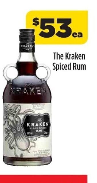 The Kraken Spiced Rum