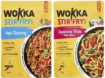 Wokka stir fry sauces 175g