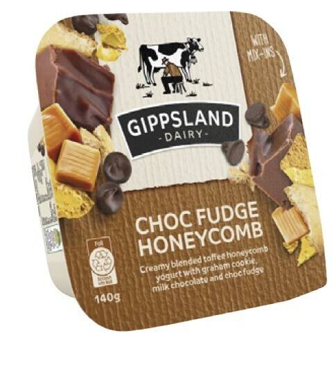 Coles Gippsland dairy mix-ins 140g offer