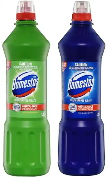 Coles Domestos disinfectant cleaner 1.25 litre offer