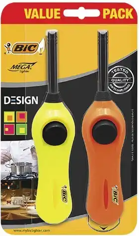 Coles Bic mega lighters 2 pack offer