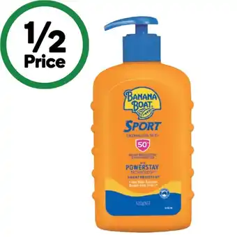 Banana boat sport sunscreen lotion spf50+ 400g