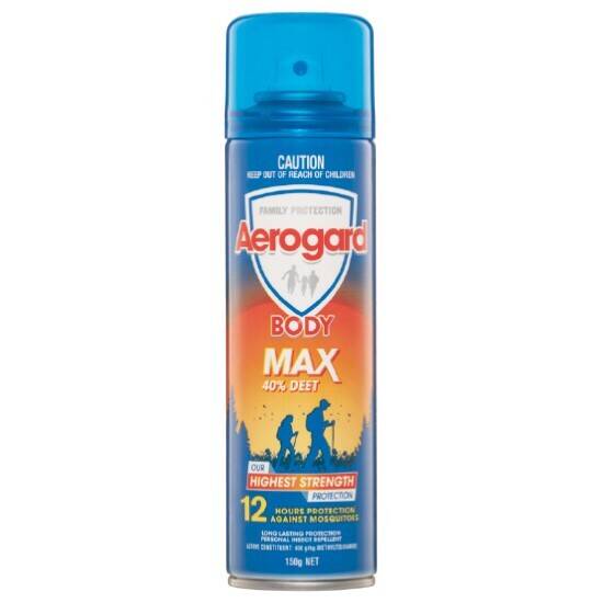 Woolworths Aerogard max 40% deet insect repellent 150g offer