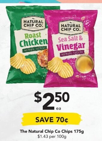 Drakes The Natural Chip Co Chips 175g offer