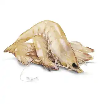 Woolworths Thawed large australian green banana prawns offer