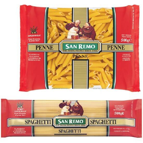Woolworths San remo pasta 500g offer