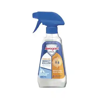 Woolworths Aerogard home crawling insect killer spray 300ml offer