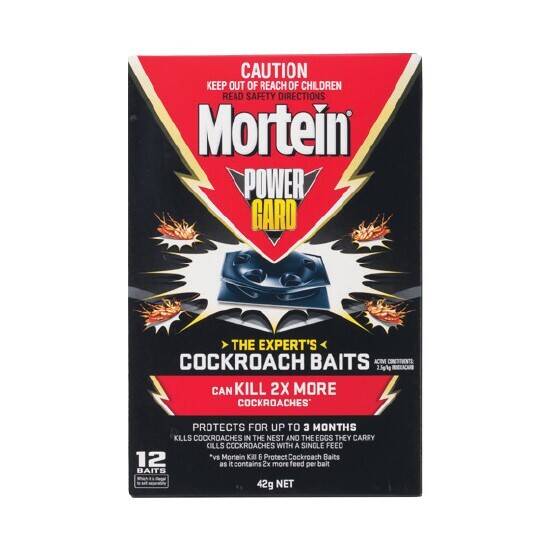 Woolworths Mortein powergard cockroach baits pk 12 offer