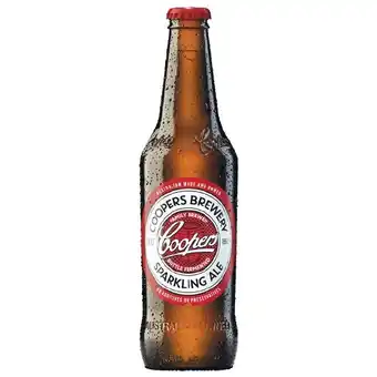 Woolworths Coopers sparkling ale bottles 6x375ml offer
