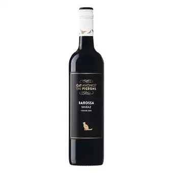 Woolworths Cat amongst the pigeons shiraz 750ml offer