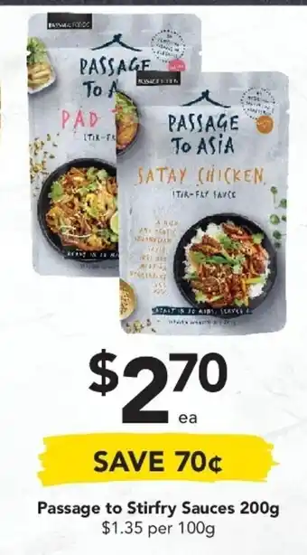 Passage to Stirfry Sauces 200g