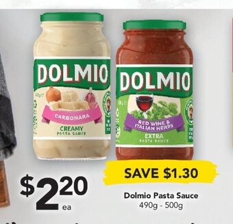 Drakes Dolmio Pasta Sauce 490g - 500g offer