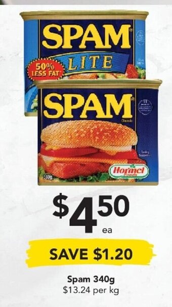 Spam 340g