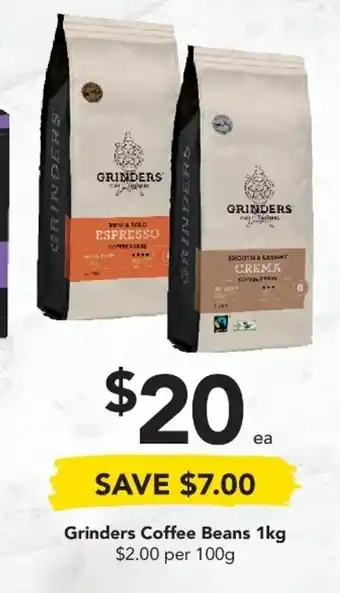 Drakes Grinders Coffee Beans 1kg offer