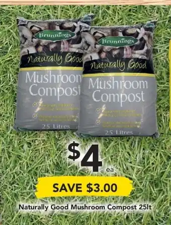 Naturally Good Mushroom Compost 25lt