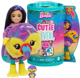 BIG W Barbie assorted cutie reveal jungle series dolls offer