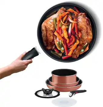 BIG W Tefal ingenio xl force non-stick 6 piece cookware set offer