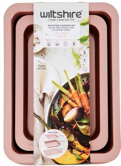 BIG W Wiltshire rose gold baking set 3-piece set offer