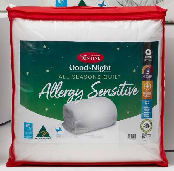 Tontine allergy sensitive quilt qb offer at BIG W