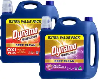 BIG W Dynamo laundry liquid 5.4-litre offer