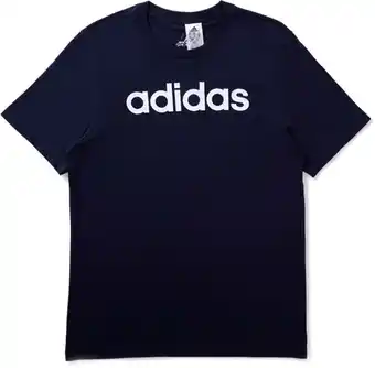 BIG W Adidas men’s logo tee - ink blue offer