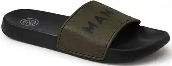 BIG W Mambo men’s mambo logo slide - khaki offer