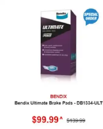 SuperCheap Auto Bendix Ultimate Brake Pads - DB1334-ULT offer