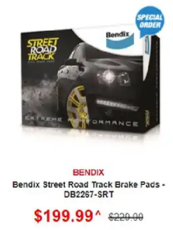 Bendix Street Road Tract Brake Pads DB2267-SRT