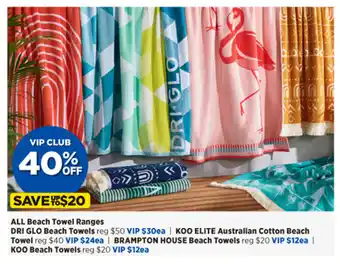 Spotlight dri glo towels sale