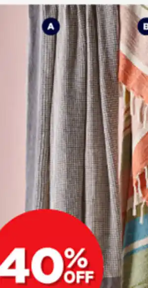 Spotlight Throws - Perry Throws 130 x 180cm offer