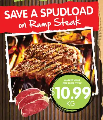 Spudshed Beef Rump Steak offer