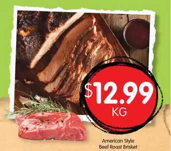 Spudshed American Style Beef Roast Brisket offer